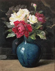 Roses in a Vase